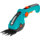 GARDENA Akku-Grasschere ComfortCut Li, 3,6Volt, Set mit Strauchmesser türkis/schwarz, Li-Ionen-Akku 3,0Ah