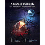 Govee Lichterketten für den Außenbereich mit transparenten Lampen 