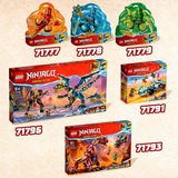 LEGO 71796 Ninjago Kaiserliches Mech-Duell gegen den Elementardrachen, Konstruktionsspielzeug 