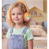 Medion Life HE-1 Kids  Bluetooth Kinderkopfhörer orange, Bluetooth, microSD, MP3-Player