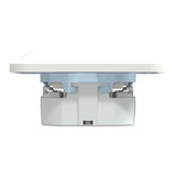 Merten Schutzkontakt-Steckdose mit voller Abdeckplatte, Unterputz, 16 Ampere, 250 Volt weiß (glänzend), Retail