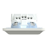 Merten Schutzkontakt-Steckdose mit voller Abdeckplatte, Unterputz, 16 Ampere, 250 Volt weiß (glänzend), Retail