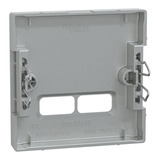 Merten Zentralplatte für USB Ladestation Einsatz aluminium, Retail