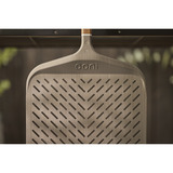Ooni Signature Perforierter Pizzaheber 12", Grillbesteck silber/schwarz, für Pizzen bis ca. Ø 30cm