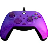 PDP Rematch Advanced Wired Controller - Purple Fade, Gamepad lila, für Xbox Series X|S, Xbox One, PC