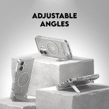 PanzerGlass CARE Kickstand Case, Handyhülle transparent, iPhone 17, MagSafe