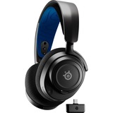 SteelSeries Arctis Nova 7P, Gaming-Headset schwarz/blau, USB-C, Bluetooth