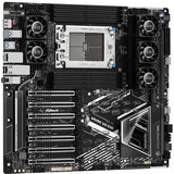 ASRock WRX90 WS EVO, Mainboard schwarz/silber