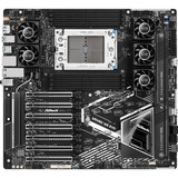 ASRock WRX90 WS EVO, Mainboard schwarz/silber