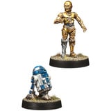 Asmodee Star Wars: Legion - R2-D2 & C-3PO, Brettspiel Erweiterung