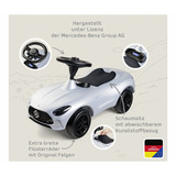 BIG Mercedes-AMG GT, Rutscher silber/schwarz