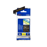 Brother Schriftband TZe-354 24 mm, gold auf schwarz