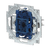 Busch-Jaeger Ausschalter Einsatz zweipolig blau, Retail