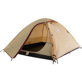 Coleman Darwin 3 Summer, Zelt beige/dunkelrot
