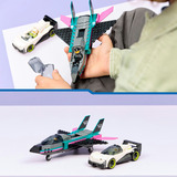 LEGO 60489 City Düsenflieger vs. Rennauto, Konstruktionsspielzeug 