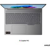 Lenovo IdeaPad Pro 5 16AGP11 (83SJ000TGE), Notebook grau, AMD Ryzen AI 9 465, AMD Radeon 880M, 32 GB LPDDR5X, 1 TB (1 TB SSD), Windows 11 Pro