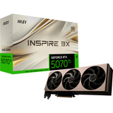 MSI GeForce RTX 5070 Ti 16G INSPIRE 3X OC, Grafikkarte DLSS 4, 3x DisplayPort, 1x HDMI 2.1