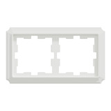Merten D-Antik Rahmen 2-fach weiß, Retail