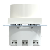 Merten Fehlerstromschutz-Steckdosen-Einsatz mit erhöhtem Berührungsschutz, Typ 233819 weiß (glänzend), Retail