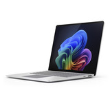 Microsoft Surface Laptop 7 Copilot+PC for Business, Notebook platin, Qualcomm Snapdragon X Elite X1E-80-100, Qualcomm Adreno GPU, 16 GB LPDDR5X, 256 GB (256 GB SSD), Windows 11 Pro