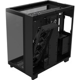 NZXT H9 Flow All Black, Tower-Gehäuse schwarz, Tempered Glass