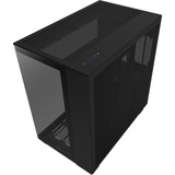 NZXT H9 Flow All Black, Tower-Gehäuse schwarz, Tempered Glass