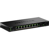 Netgear Smart Managed Essentials Switch (GS310TPv2) schwarz, 55W PoE Budget