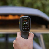 Ooni Digitales Infrarot-Thermometer schwarz, Display mit Hintergrundbeleuchtung
