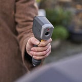 Ooni Digitales Infrarot-Thermometer schwarz, Display mit Hintergrundbeleuchtung