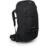 Osprey Farpoint Trek 55, Rucksack schwarz, 55 Liter
