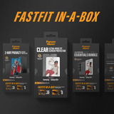 PanzerGlass Ceramic Displayschutz Ultra-Wide Fit, Schutzfolie transparent, Samsung Galaxy S26+, FASTFIT IN-A-BOX