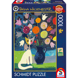 Schmidt Spiele Rosina Wachtmeister: Weiße Katze, Puzzle 1000 Teile