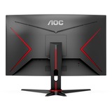 AOC AGON C27G2E/BK, Gaming-Monitor 68.6 cm (27 Zoll), schwarz/rot, Full HD, VA, HDR, Adaptive-Sync, HDMI, DisplayPort, 165Hz Panel