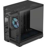 APNX V2-F-BK-v1, Tower-Gehäuse schwarz, Tempered Glass x 3