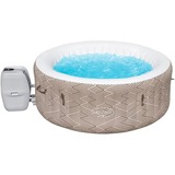 Bestway Whirlpool LAY-Z-SPA Madrid AirJet, Ø 180cm x 66cm, Schwimmbad braun/weiß