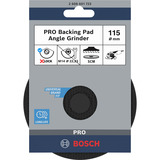 Bosch PRO Backing Pad, X-LOCK SCM Stützteller mit Mittelstift, Ø 115mm, Schleifteller für X-LOCK Winkelschleifer