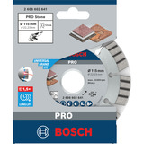 Bosch PRO Stone Diamanttrennscheibe, Ø 115mm Bohrung 22,23mm