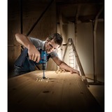 Bosch Professional Akku-Bohrschrauber GSR 12V-15 Professional, 12Volt blau/schwarz, 2x Li-Ionen Akku 2,0Ah, 25 Bits