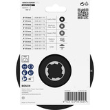 Bosch Professional PRO Backing Pad, X-LOCK SCM Stützteller mit Mittelstift, Ø 115mm, Schleifteller für X-LOCK Winkelschleifer