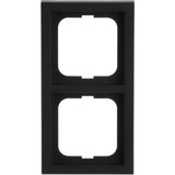 Busch-Jaeger Rahmen zweifach, future linear matt, Typ 1722-885K, Kunststoff, Unterputzmontage schwarz (matt), Retail
