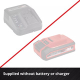 EINHELL Akku-Lampe TP-CL 18/3000 Li - Solo, Baustrahler rot, ohne Akku und Ladegerrät