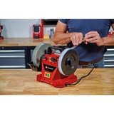 EINHELL Nass-Schleifer TC-WG 200, Doppelschleifer rot/schwarz, 125 Watt