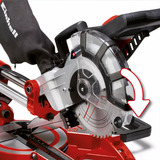 EINHELL Zug-Kapp-und Gehrungssäge TC-SM 2131/1 Dual, Kapp- und Gehrungssäge rot/schwarz, 1.500 Watt