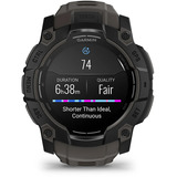 Garmin Instinct 3 - 50 mm, AMOLED, Smartwatch Black, Silikon-Armband