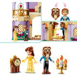 LEGO 43289 Disney Princess Das verzauberte Schloss von Belle und dem Biest, Konstruktionsspielzeug 