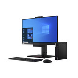 Lenovo ThinkCentre M75q Gen 2 (11JN009TGE), Mini-PC schwarz, Windows 11 Pro