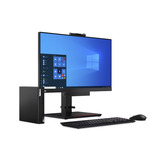 Lenovo ThinkCentre M75q Gen 2 (11JN009TGE), Mini-PC schwarz, Windows 11 Pro