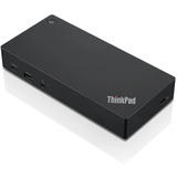 Lenovo ThinkPad USB-C Dockingstation 40AS Generalüberholt schwarz, HDMI, DisplayPort, USB