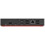 Lenovo ThinkPad USB-C Dockingstation 40AS Generalüberholt schwarz, HDMI, DisplayPort, USB