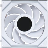 Lian Li UNI FAN SL120 LCD Wireless Reverse 3er-Pack inkl. Controller, Gehäuselüfter weiß, 124.5 mm